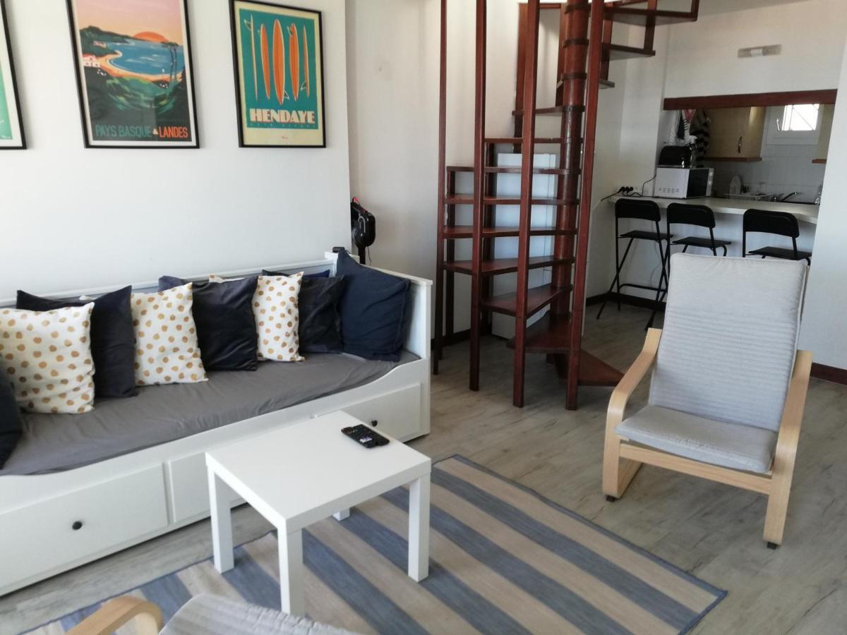 Appartement T4 Hendaye A Deux Pas De La Plage Avec Parking Prive - Fr-1-239-666 Exteriör bild