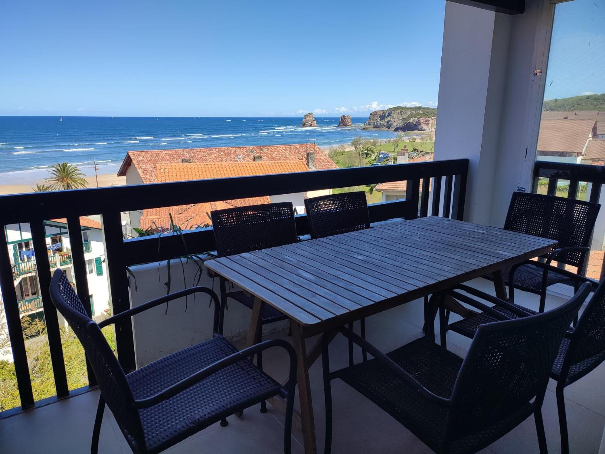 Appartement T4 Hendaye A Deux Pas De La Plage Avec Parking Prive - Fr-1-239-666 Exteriör bild