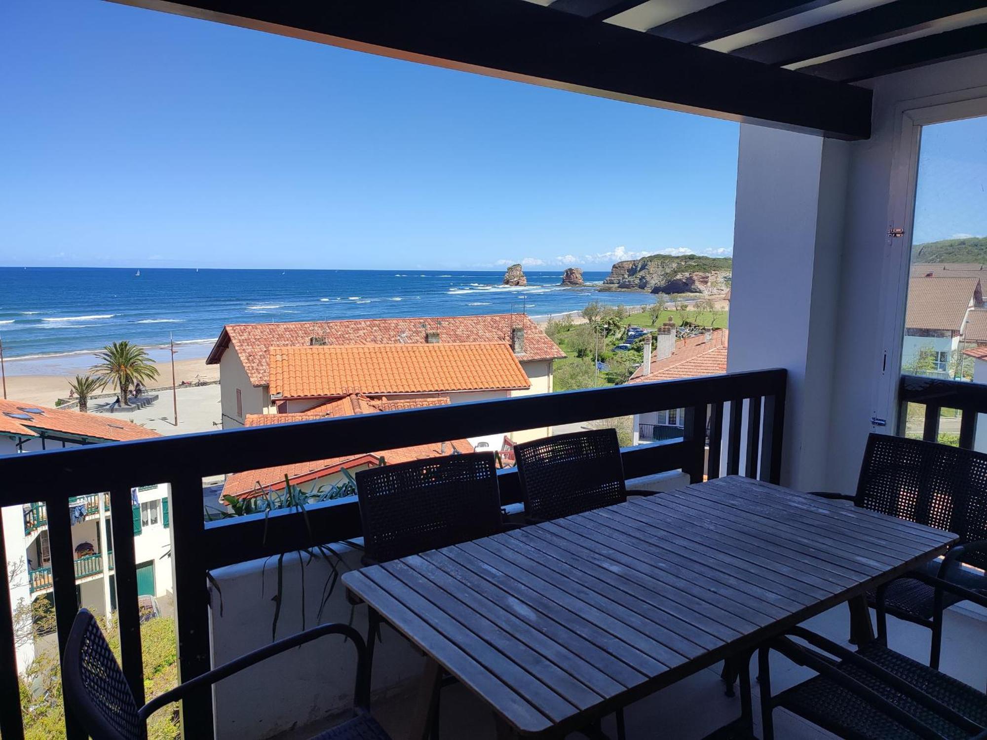 Appartement T4 Hendaye A Deux Pas De La Plage Avec Parking Prive - Fr-1-239-666 Exteriör bild